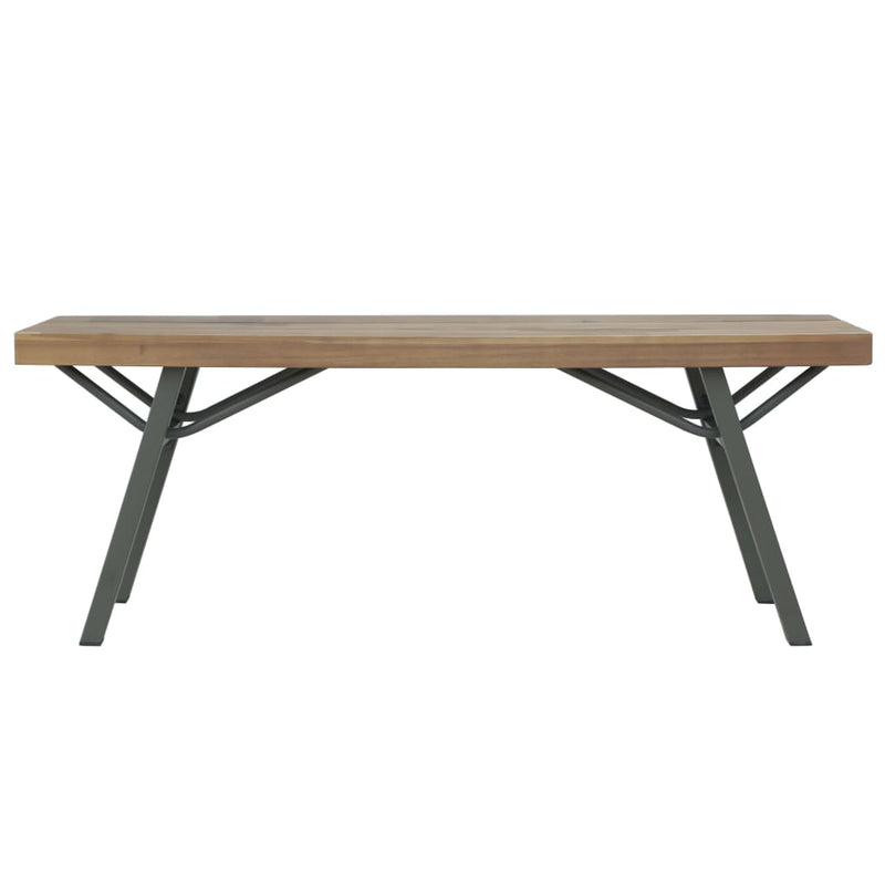 vidaXL Garden Bench 120 cm Solid Acacia Wood
