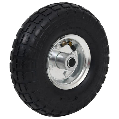 vidaXL Sack Truck Wheels 4 pcs Rubber 4.10/3.50-4