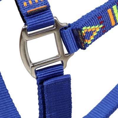 vidaXL Head Collars 2 pcs for Horse Nylon Size Cob Black