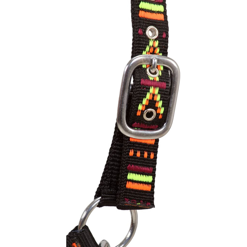 vidaXL Head Collars 2 pcs for Horse Nylon Size Cob Black