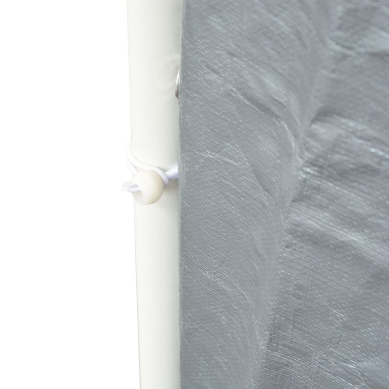 vidaXL Party Tent PE 4x8 m Grey