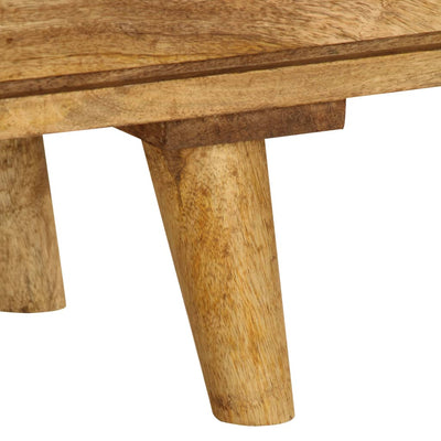 vidaXL TV Cabinet Solid Mango Wood 140x30x41 cm