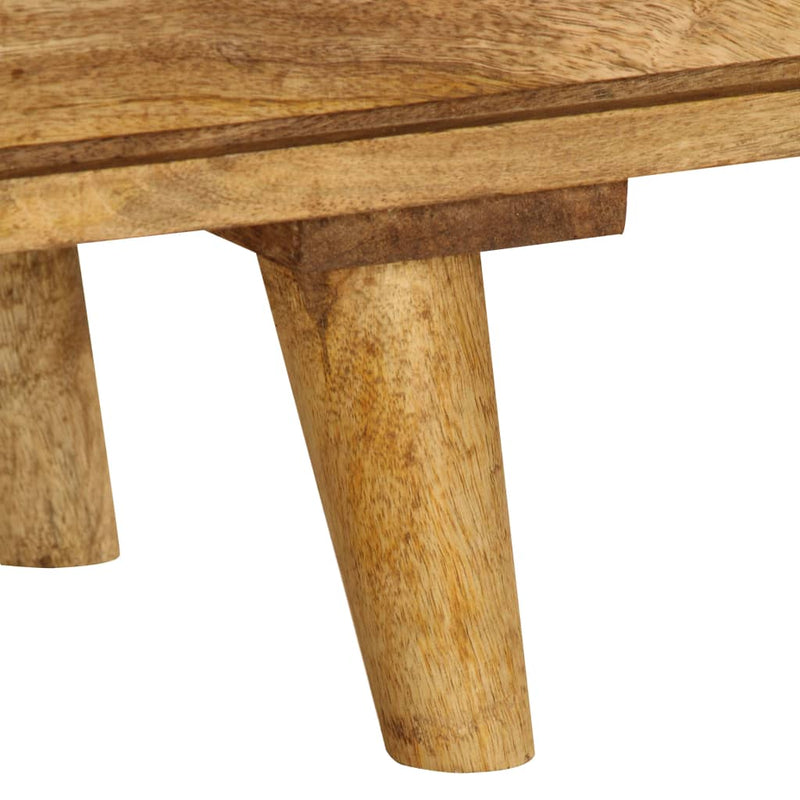 vidaXL TV Cabinet Solid Mango Wood 140x30x41 cm