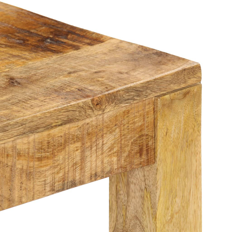 vidaXL Coffee Table 80x80x40 cm Solid Mango Wood