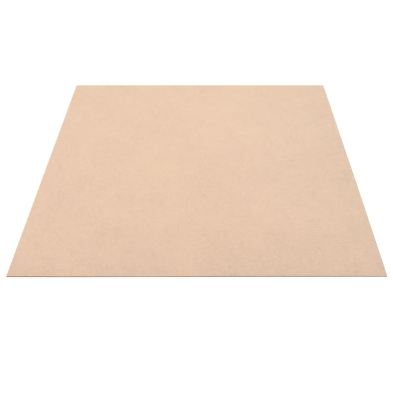 vidaXL 4 pcs MDF Sheets Square 60x60 cm 12 mm