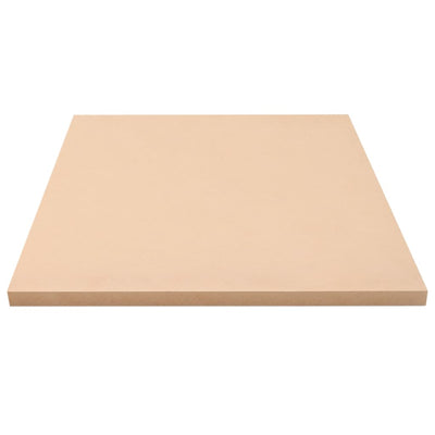vidaXL 2 pcs MDF Sheets Square 60x60 cm 25 mm