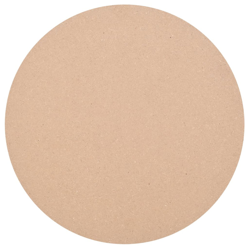 vidaXL Table Top Round MDF 700x18 mm
