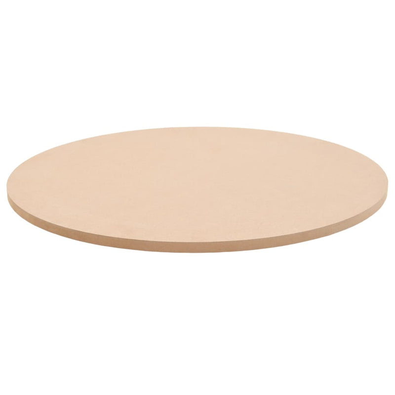 vidaXL Table Top Round MDF 700x18 mm