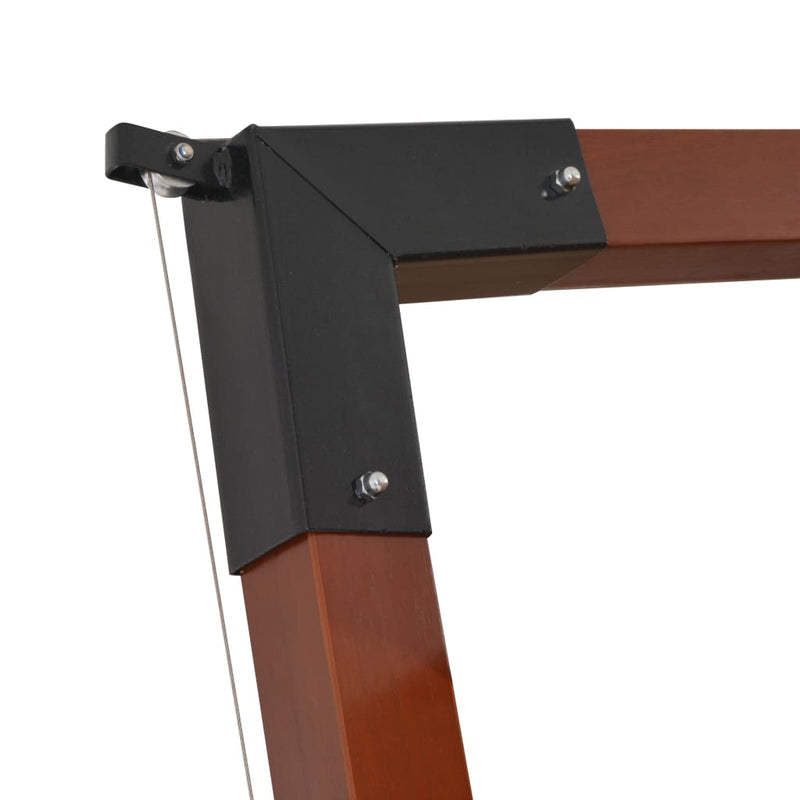 vidaXL Cantilever Garden Parasol with Wooden Pole 400x300 cm Anthracite