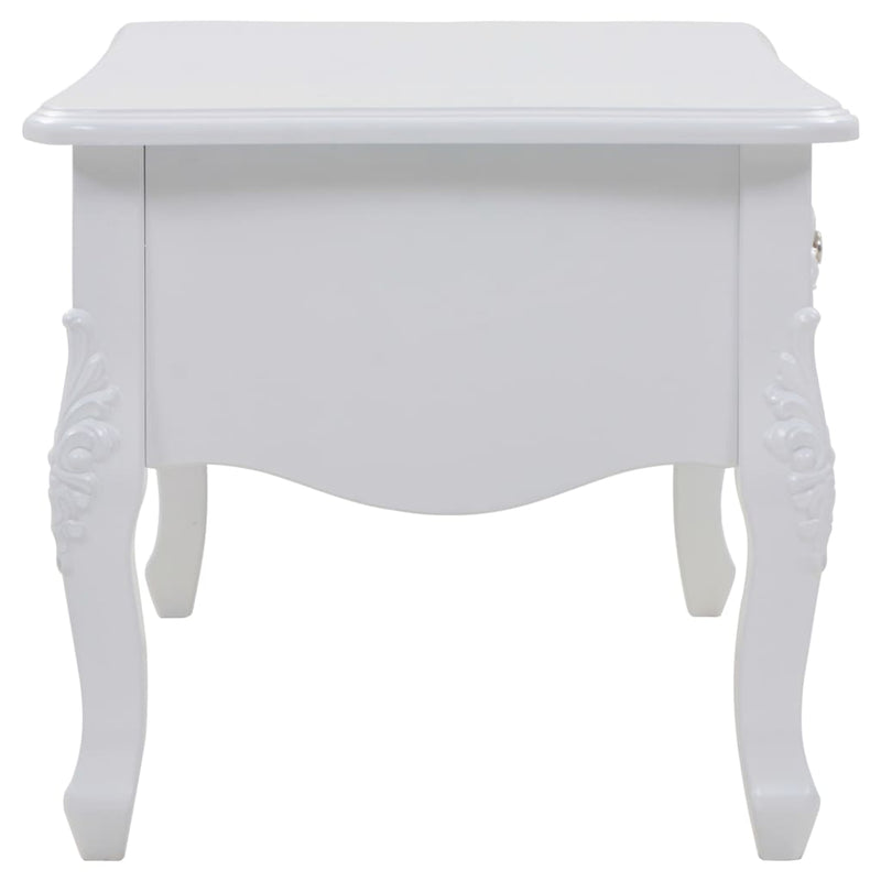 vidaXL Coffee Table 100x50x46 cm White