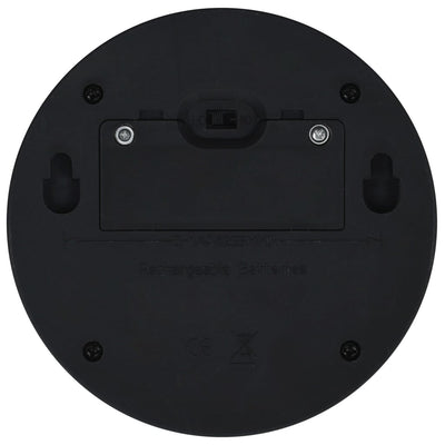 vidaXL Outdoor Solar Wall Lamps LED 12 pcs Round Black