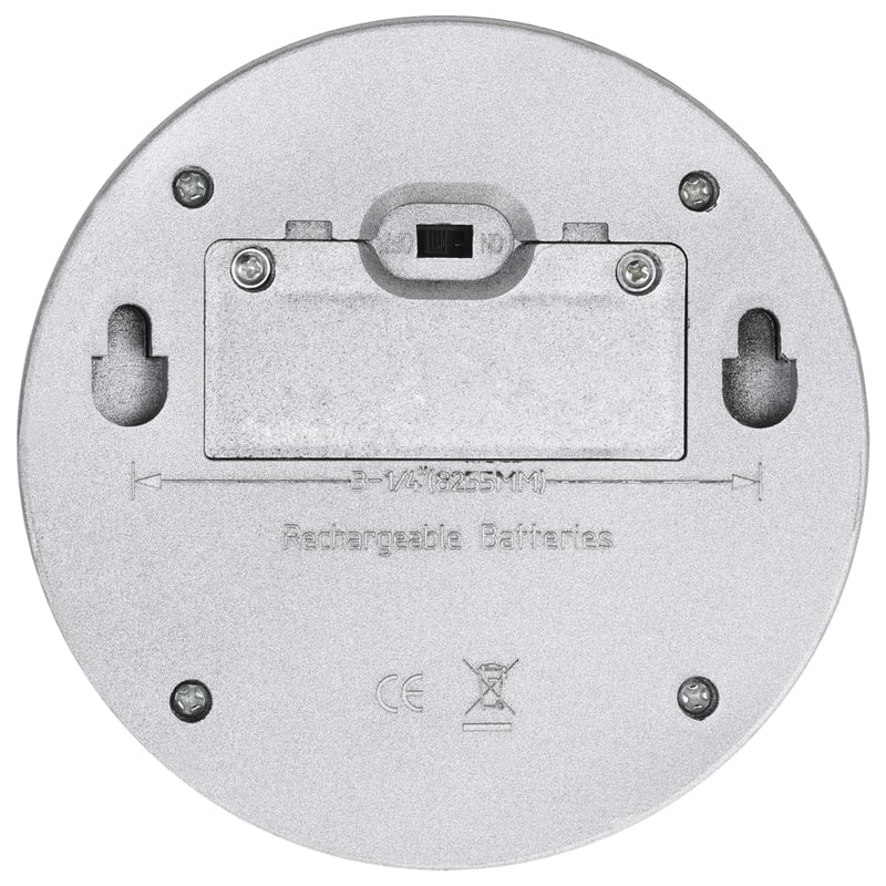 vidaXL Outdoor Solar Wall Lamps LED 12 pcs Round Black