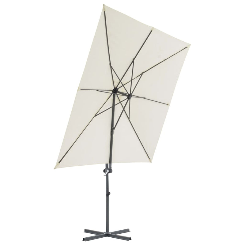 vidaXL Cantilever Garden Parasol with Steel Pole Anthracite 300 cm