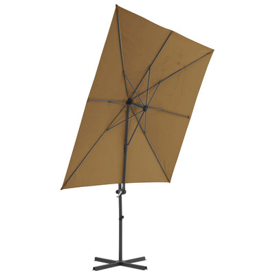 vidaXL Cantilever Garden Parasol with Steel Pole Anthracite 300 cm