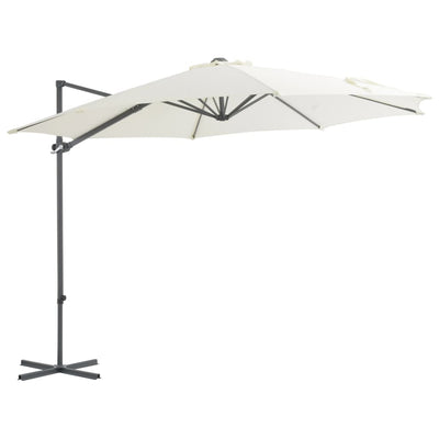 vidaXL Cantilever Garden Parasol with Steel Pole Anthracite 300 cm