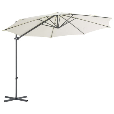 vidaXL Cantilever Garden Parasol with Steel Pole Anthracite 300 cm