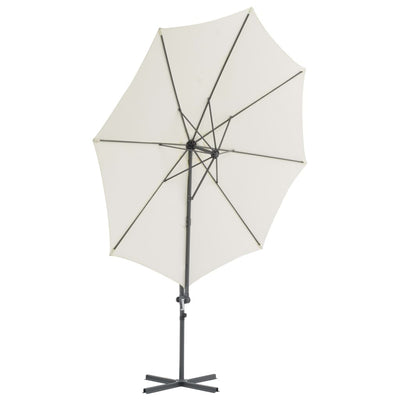 vidaXL Cantilever Garden Parasol with Steel Pole Anthracite 300 cm