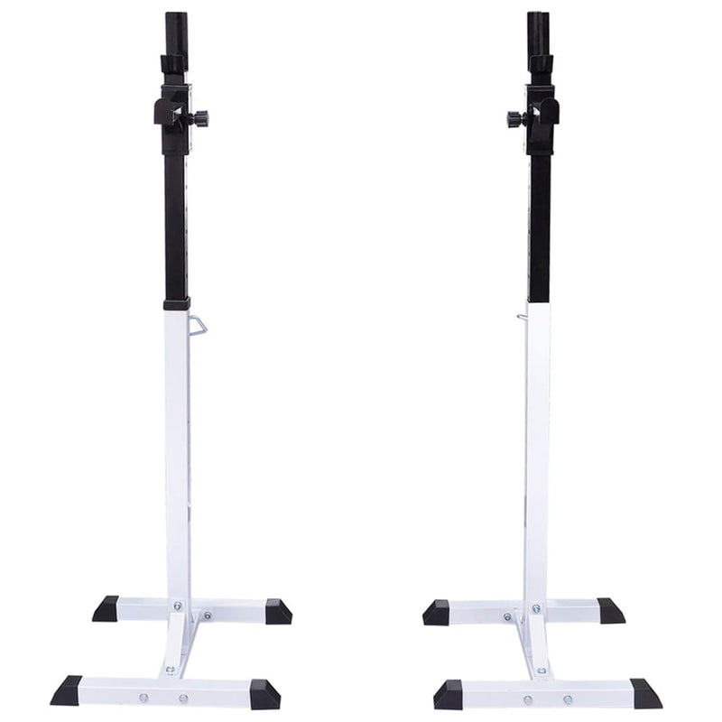 vidaXL Barbell Squat Rack with Barbell and Dumbbell Set 30.5 kg