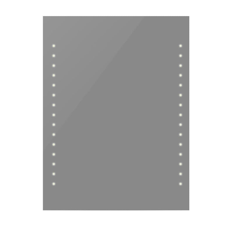 vidaXL Bathroom Mirror 60x80 cm with LED Lights