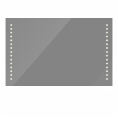 vidaXL Bathroom Mirror 60x80 cm with LED Lights