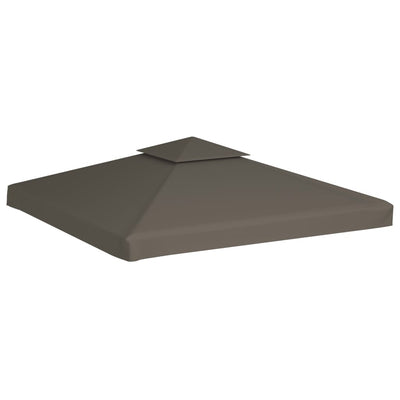vidaXL 2-Tier Gazebo Top Cover 310 g/m² 3x3 m Bordeaux