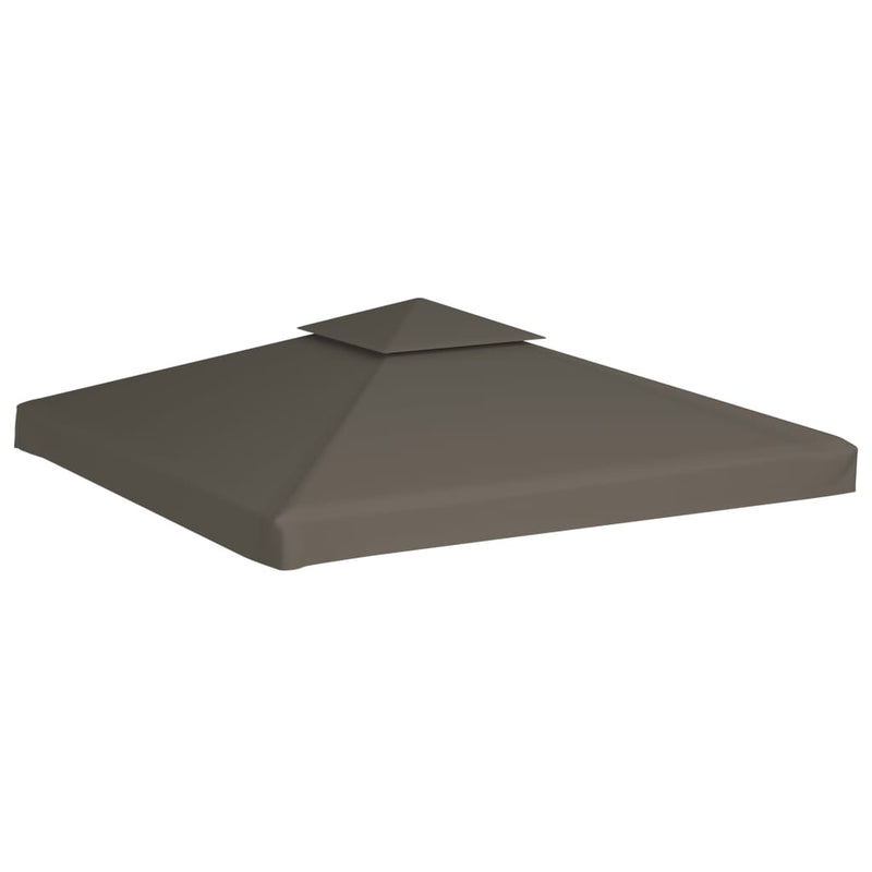 vidaXL 2-Tier Gazebo Top Cover 310 g/m² 3x3 m Bordeaux