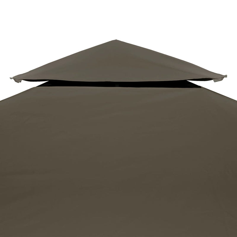 vidaXL 2-Tier Gazebo Top Cover 310 g/m² 3x3 m Bordeaux