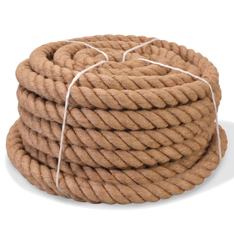 vidaXL Rope 100% Jute 14 mm 100 m