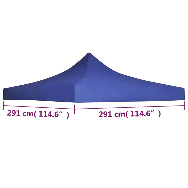 vidaXL Party Tent Roof 3x6 m Anthracite