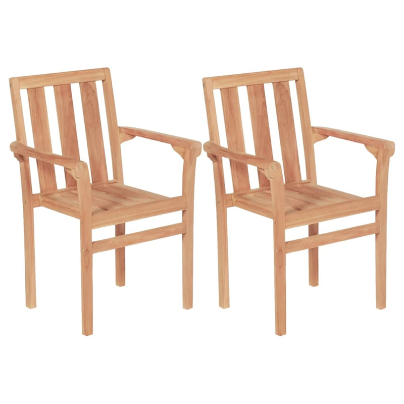 vidaXL 3 Piece Bistro Set Solid Teak