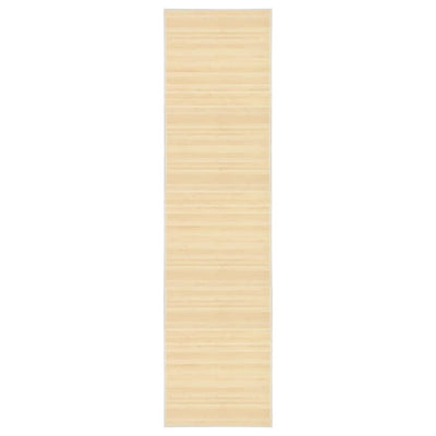 vidaXL Rug Bamboo 80x200 cm Natural