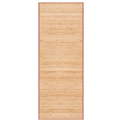 vidaXL Rug Bamboo 80x200 cm Natural