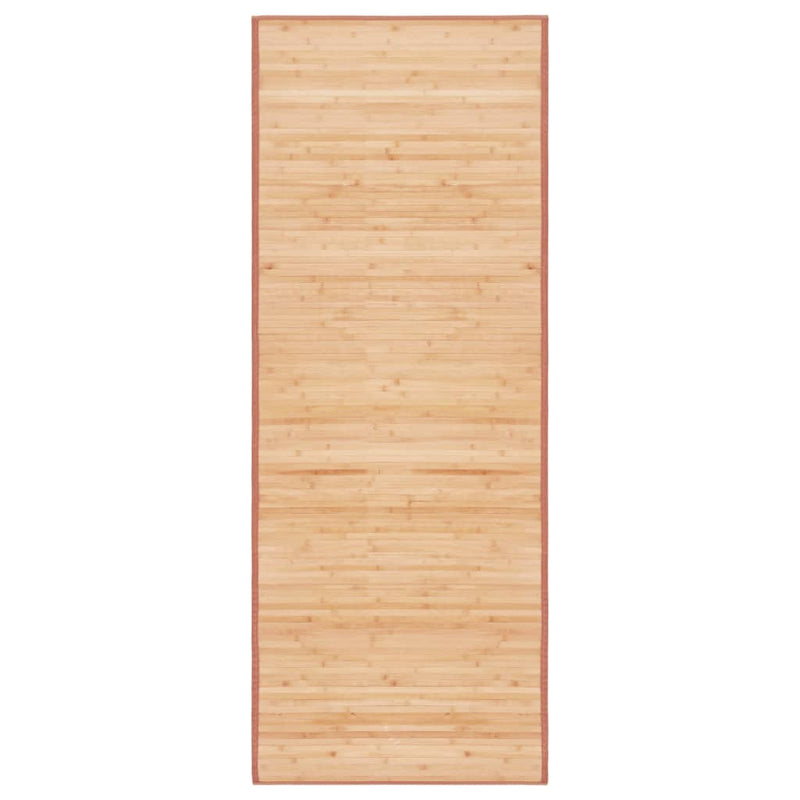 vidaXL Rug Bamboo 80x200 cm Natural