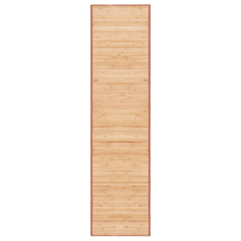 vidaXL Rug Bamboo 80x200 cm Natural