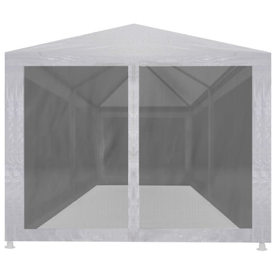 vidaXL Party Tent with 6 Mesh Sidewalls 6x3 m