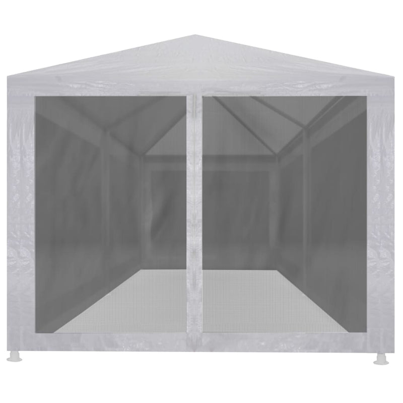 vidaXL Party Tent with 6 Mesh Sidewalls 6x3 m