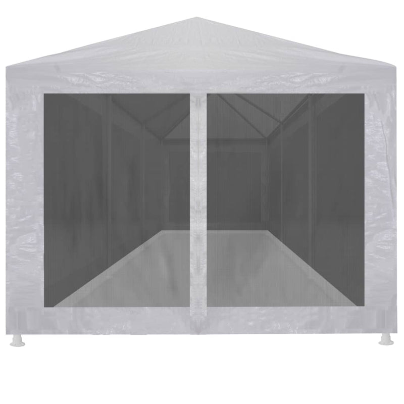 vidaXL Party Tent with 8 Mesh Sidewalls 9x3 m