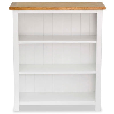 vidaXL 6-Tier Bookcase 80x22.5x170 cm Solid Wood Oak