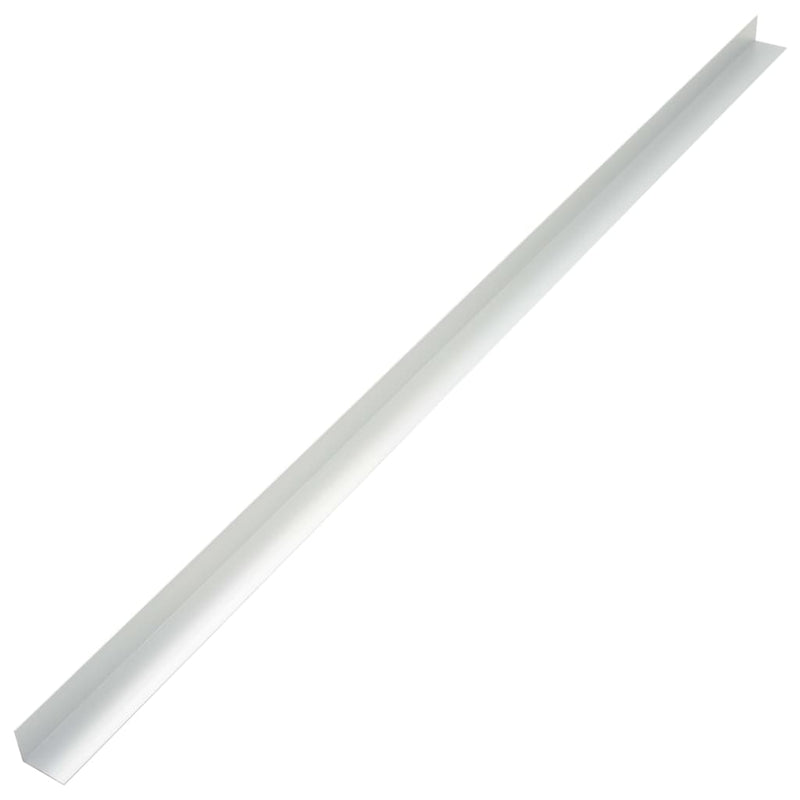 vidaXL 5 pcs Decking Angle Trims Aluminium 170 cm Silver