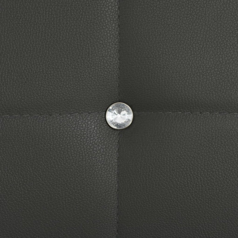 vidaXL Dining Chairs 6 pcs Black Faux Leather