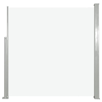 vidaXL Retractable Side Awning 140 x 300 cm Black