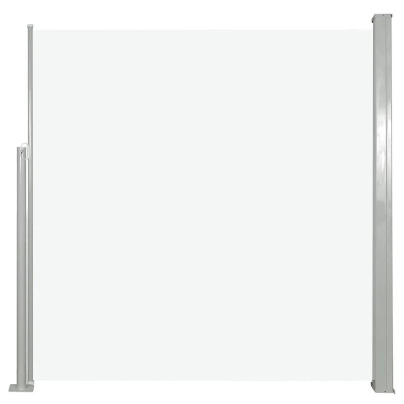 vidaXL Retractable Side Awning 140 x 300 cm Black