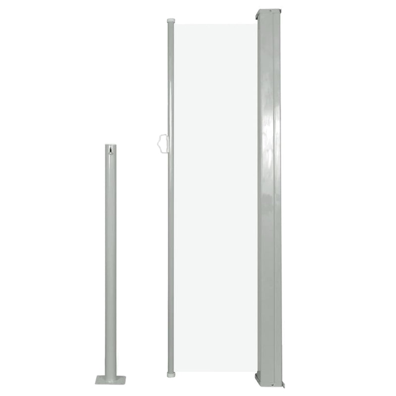 vidaXL Retractable Side Awning 140 x 300 cm Black