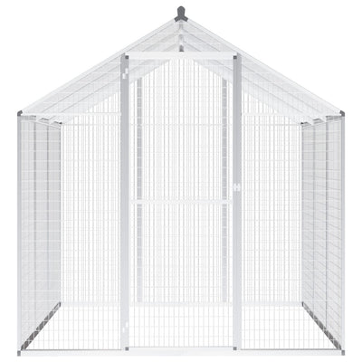 vidaXL Outdoor Aviary Aluminium 183x178x194 cm