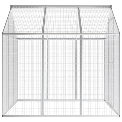 vidaXL Outdoor Aviary Aluminium 183x178x194 cm