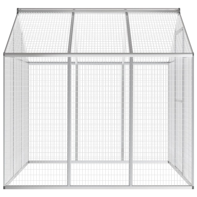 vidaXL Outdoor Aviary Aluminium 183x178x194 cm