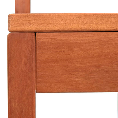 vidaXL 2-Seater Garden Bench 120 cm Solid Eucalyptus Wood