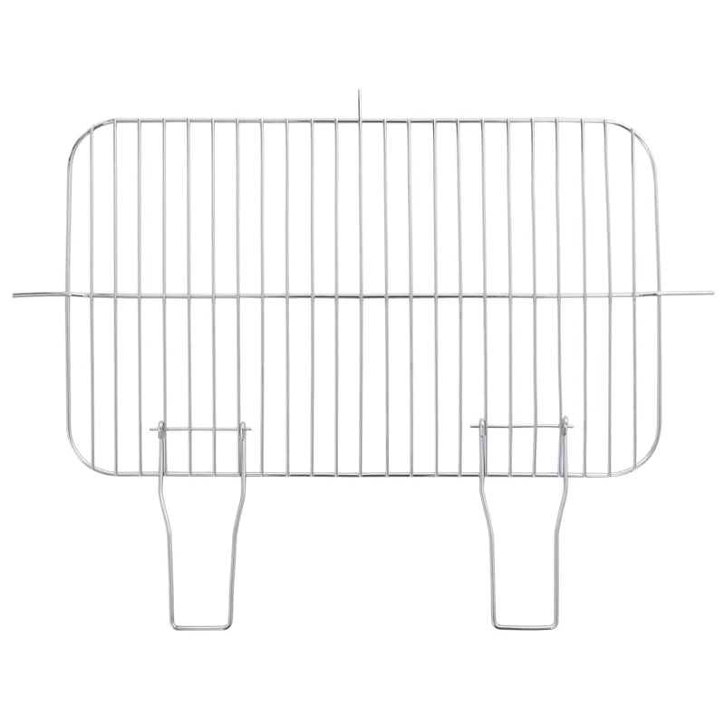 vidaXL Charcoal BBQ Stand with Wheels