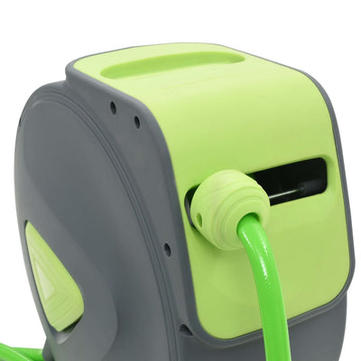 vidaXL Automatic Retractable Water Hose Reel Wall Mounted 20+2 m