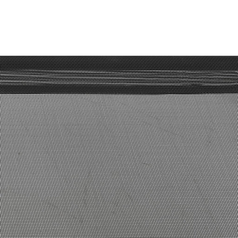 vidaXL Elevated Dog Bed Black S Textilene